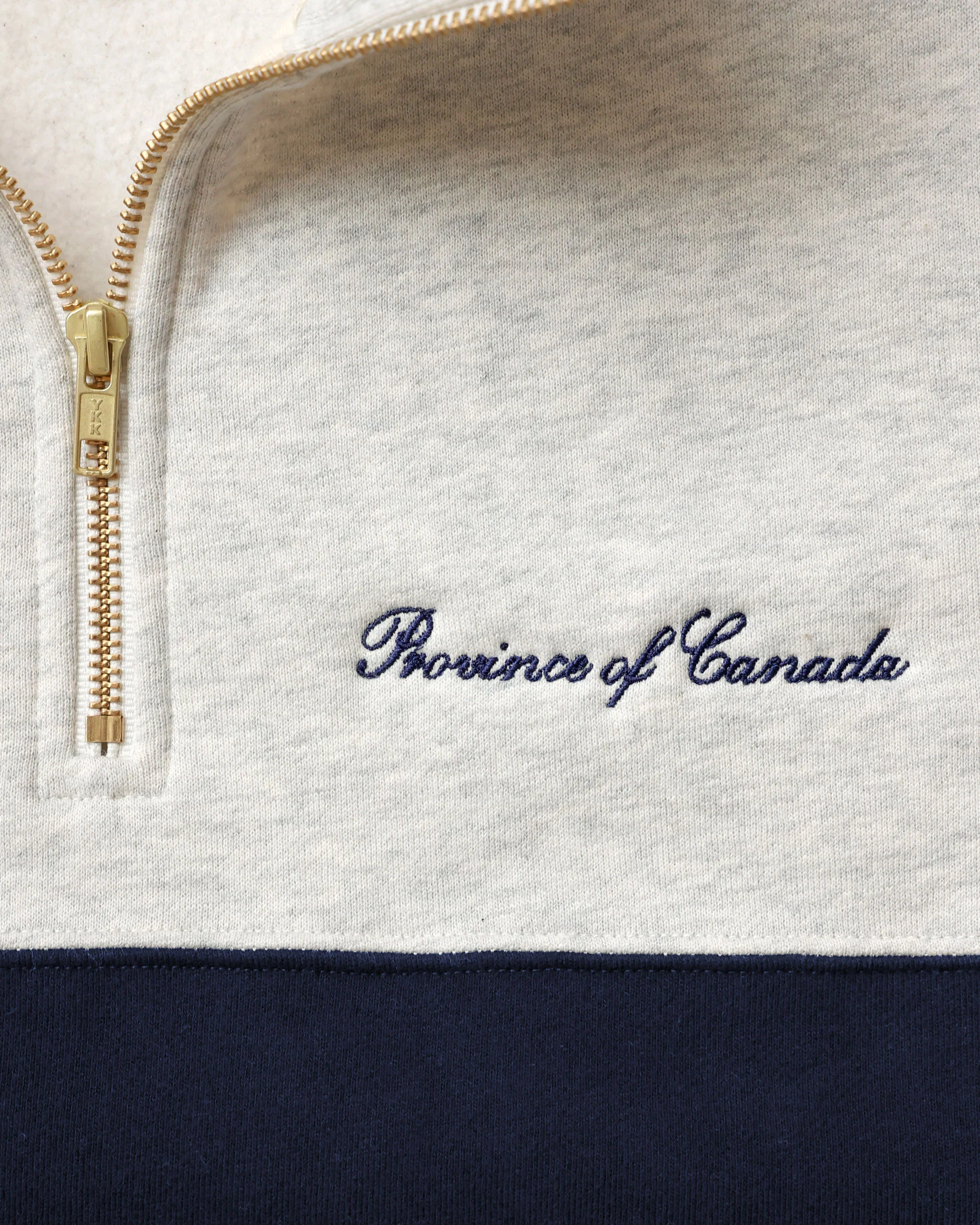 Club Fleece Half Zip Navy - Unisex - Image 5