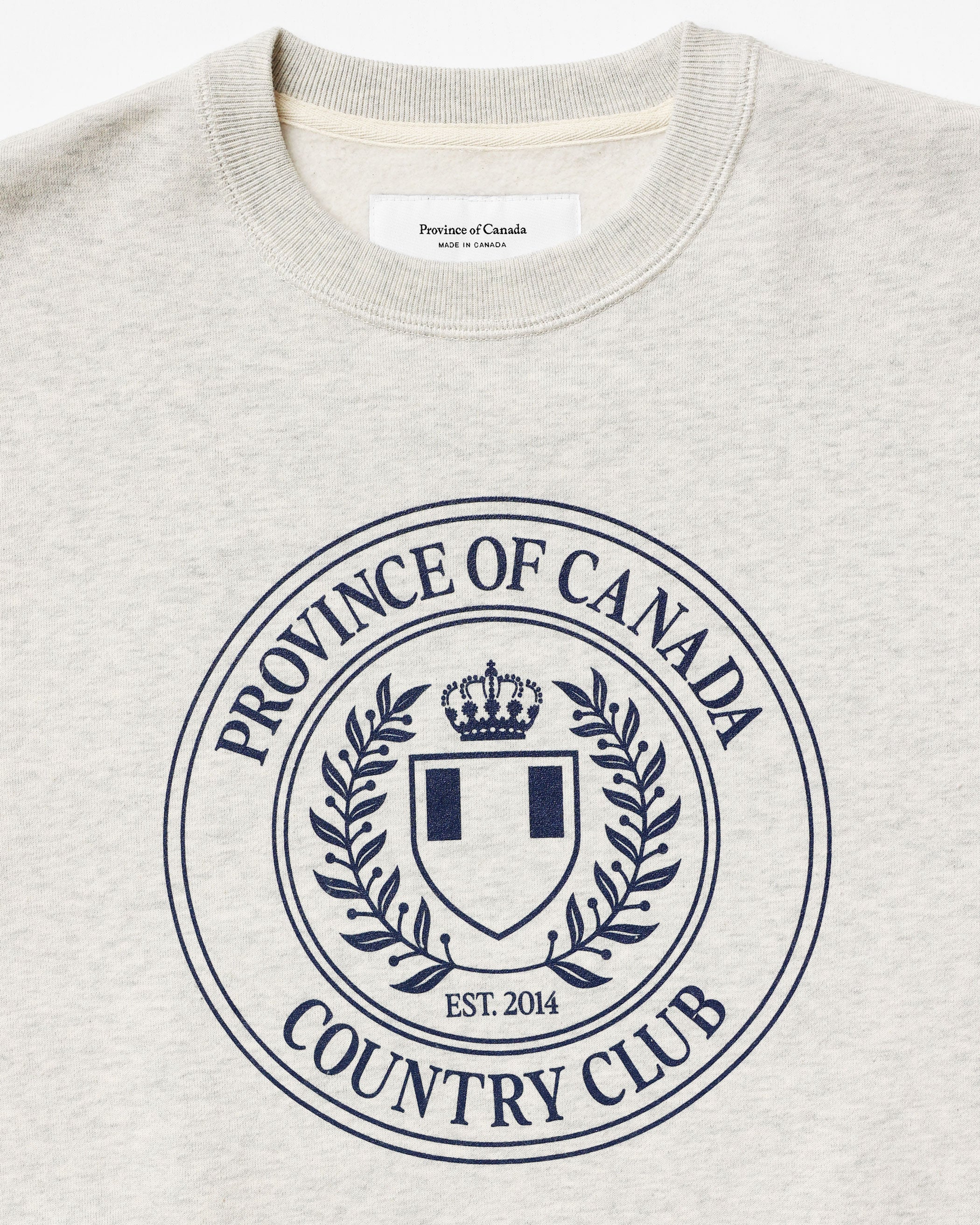 Country Club Fleece Sweatshirt Eggshell - Unisex - Image 5
