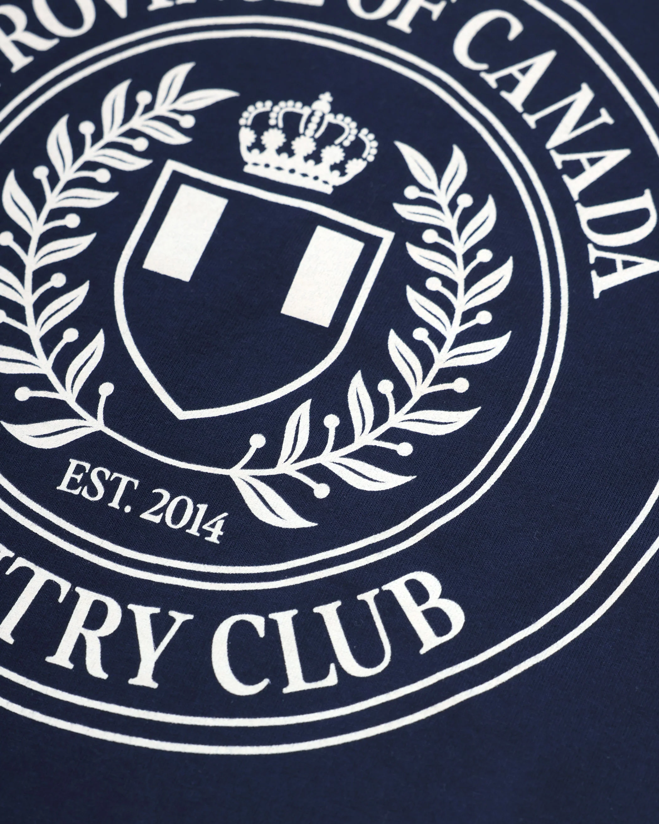 Country Club Tee Navy - Unisex - Image 5