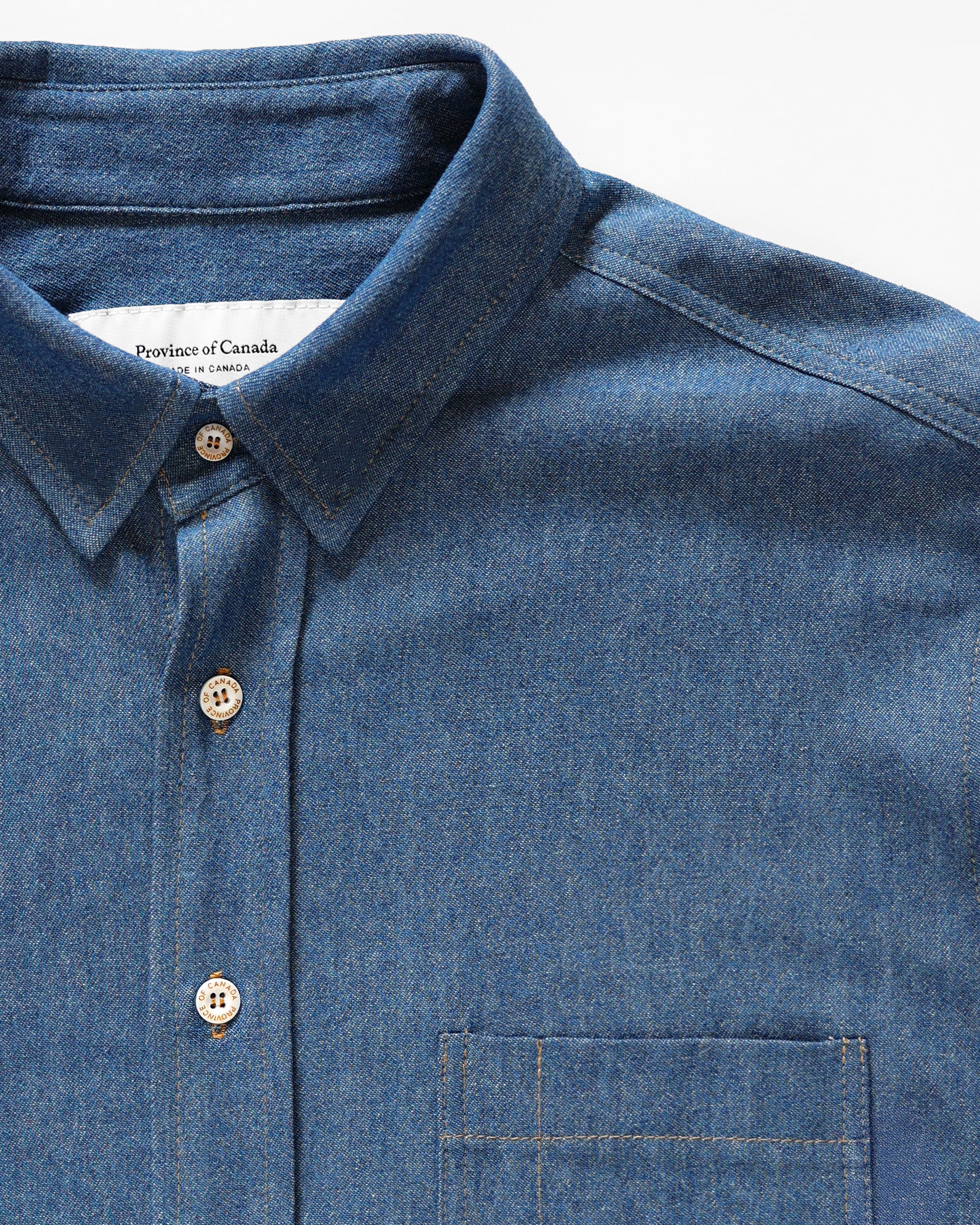 Dark Wash Denim Dress - Image 5