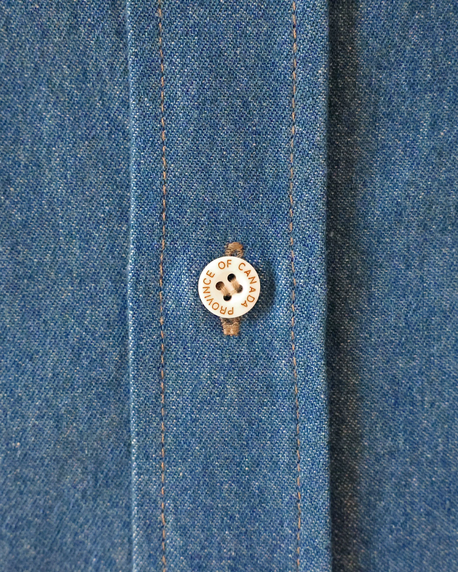 Dark Wash Denim Shirt - Unisex - Image 4