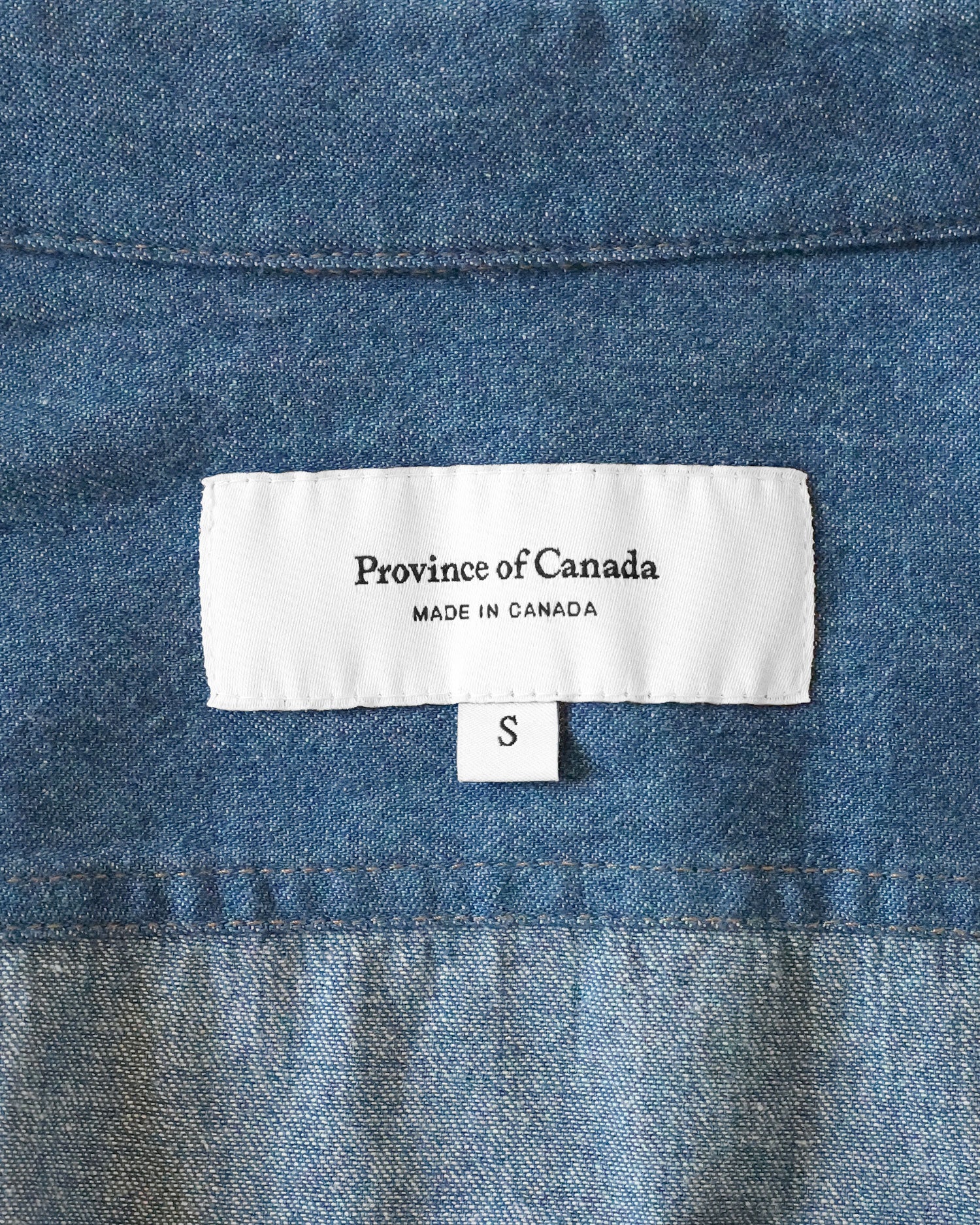 Dark Wash Denim Shirt - Unisex - Image 7