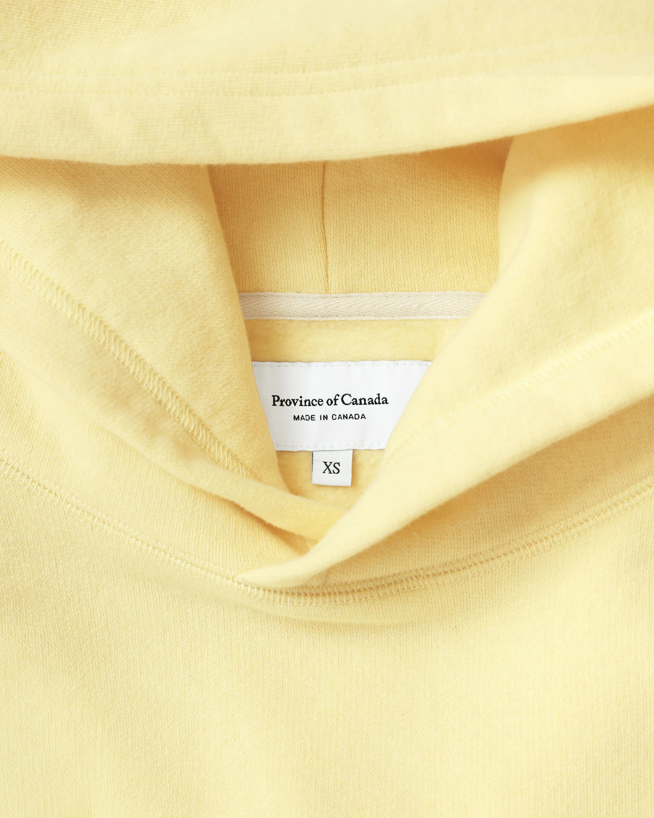 Flag Fleece Hoodie Butter - Unisex - Image 4