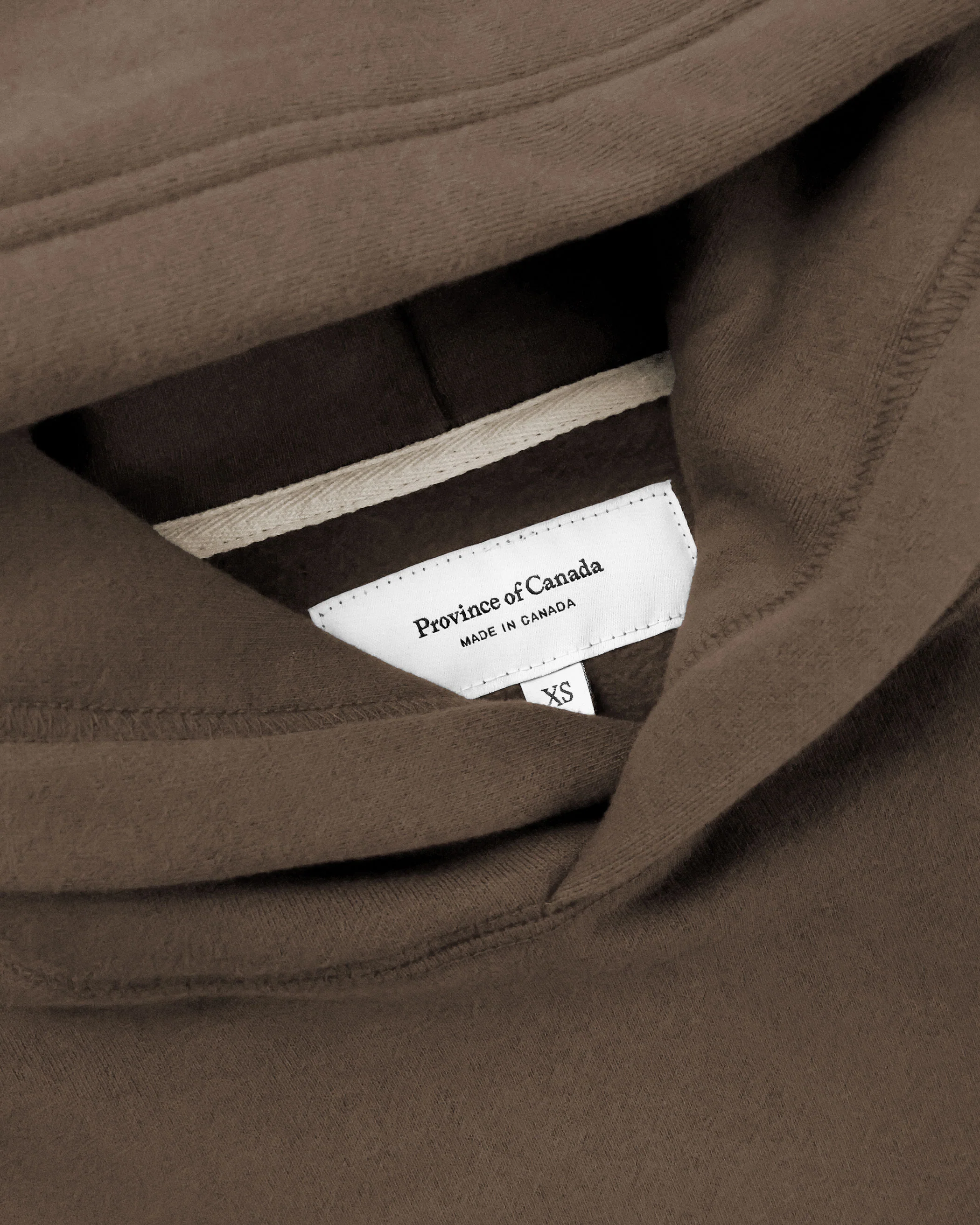 Flag Fleece Hoodie Chestnut - Unisex - Image 5