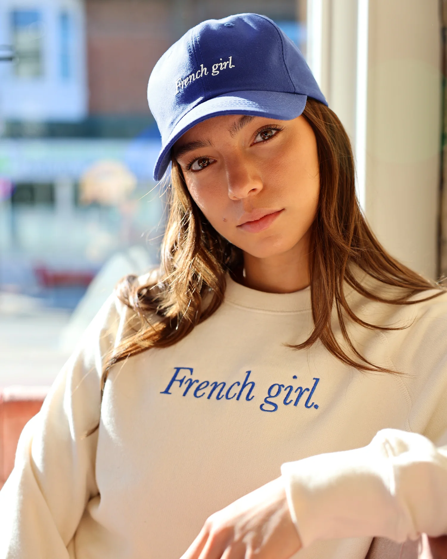 French Girl Sweater Natural - Unisex - Image 7