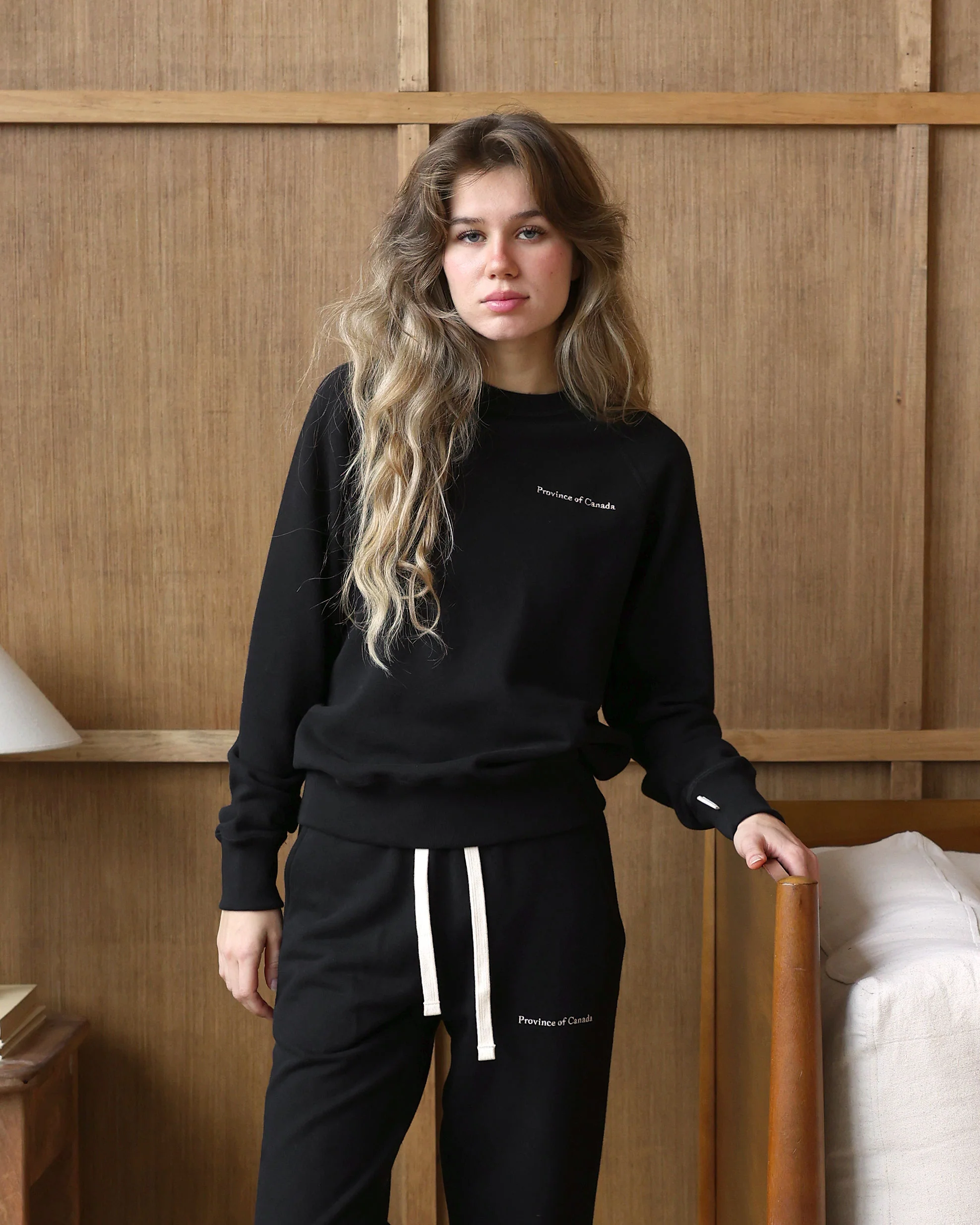 French Terry Sweatshirt Black - Unisex - Image 3