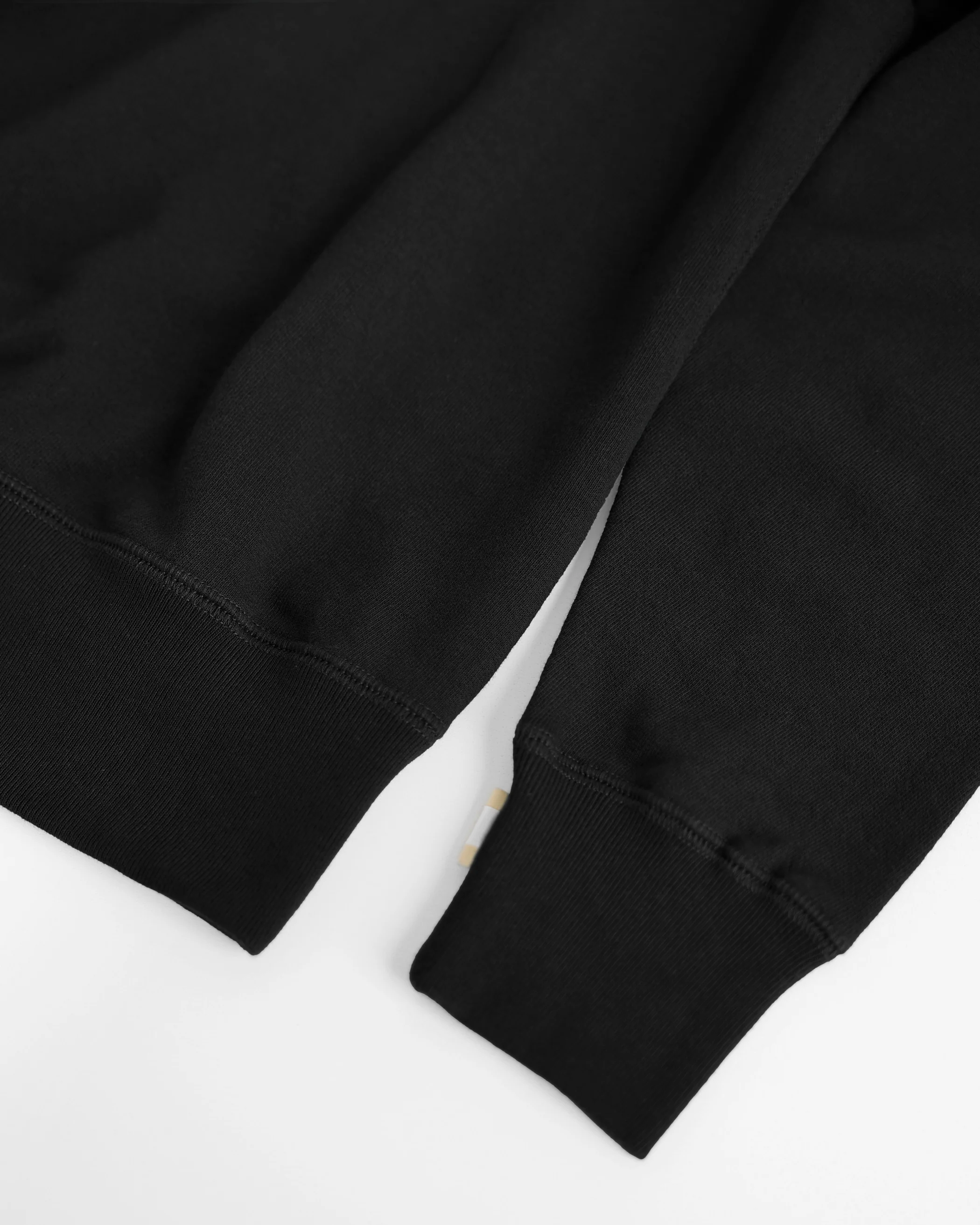French Terry Sweatshirt Black - Unisex - Image 6