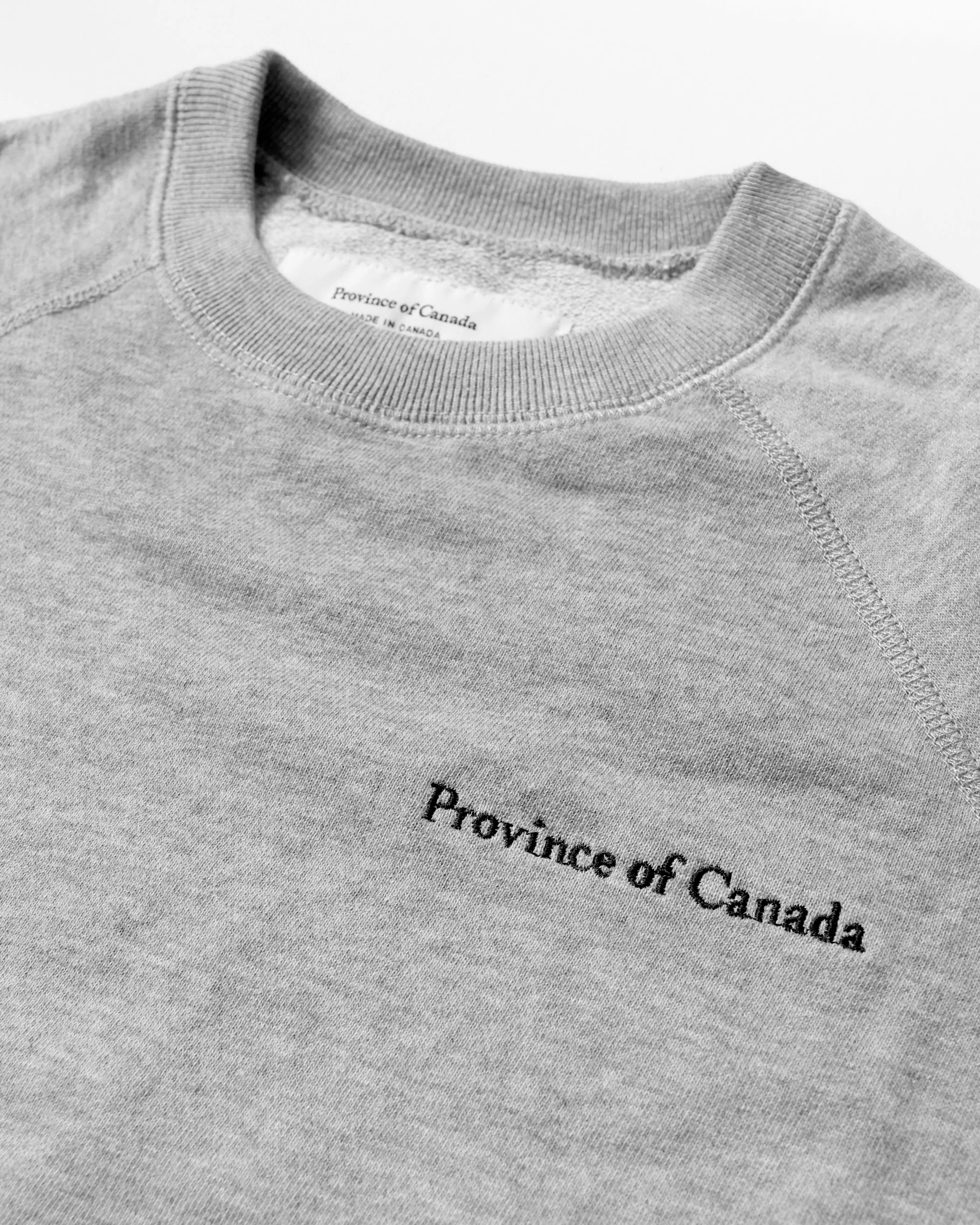 French Terry Sweatshirt Heather Grey - Image 5