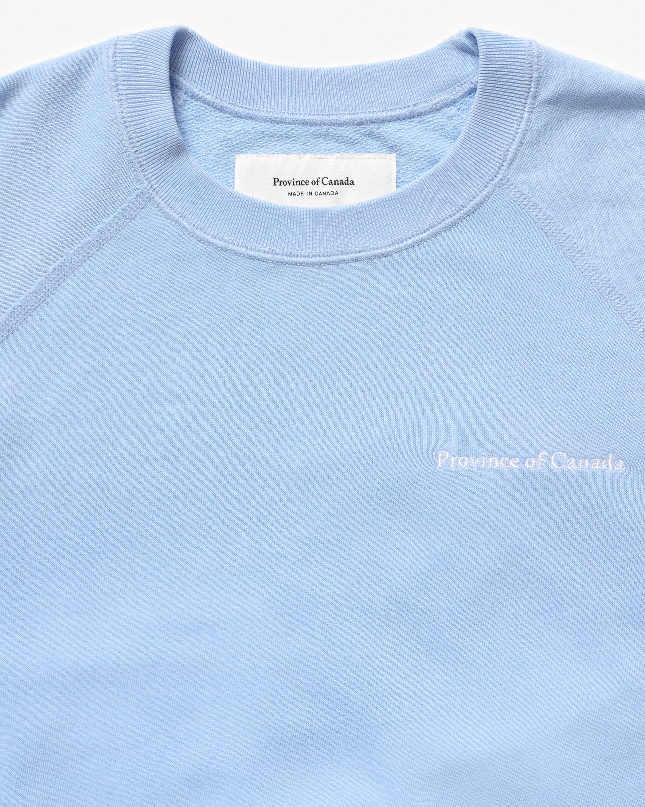 French Terry Sweatshirt Sky Blue - Unisex - Image 4