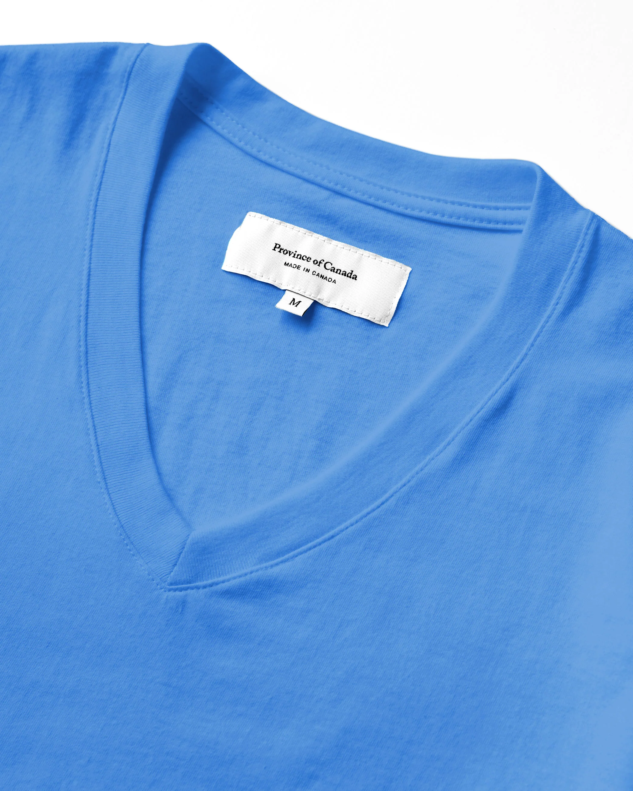Friday V-Neck Tee Super Blue - Image 3