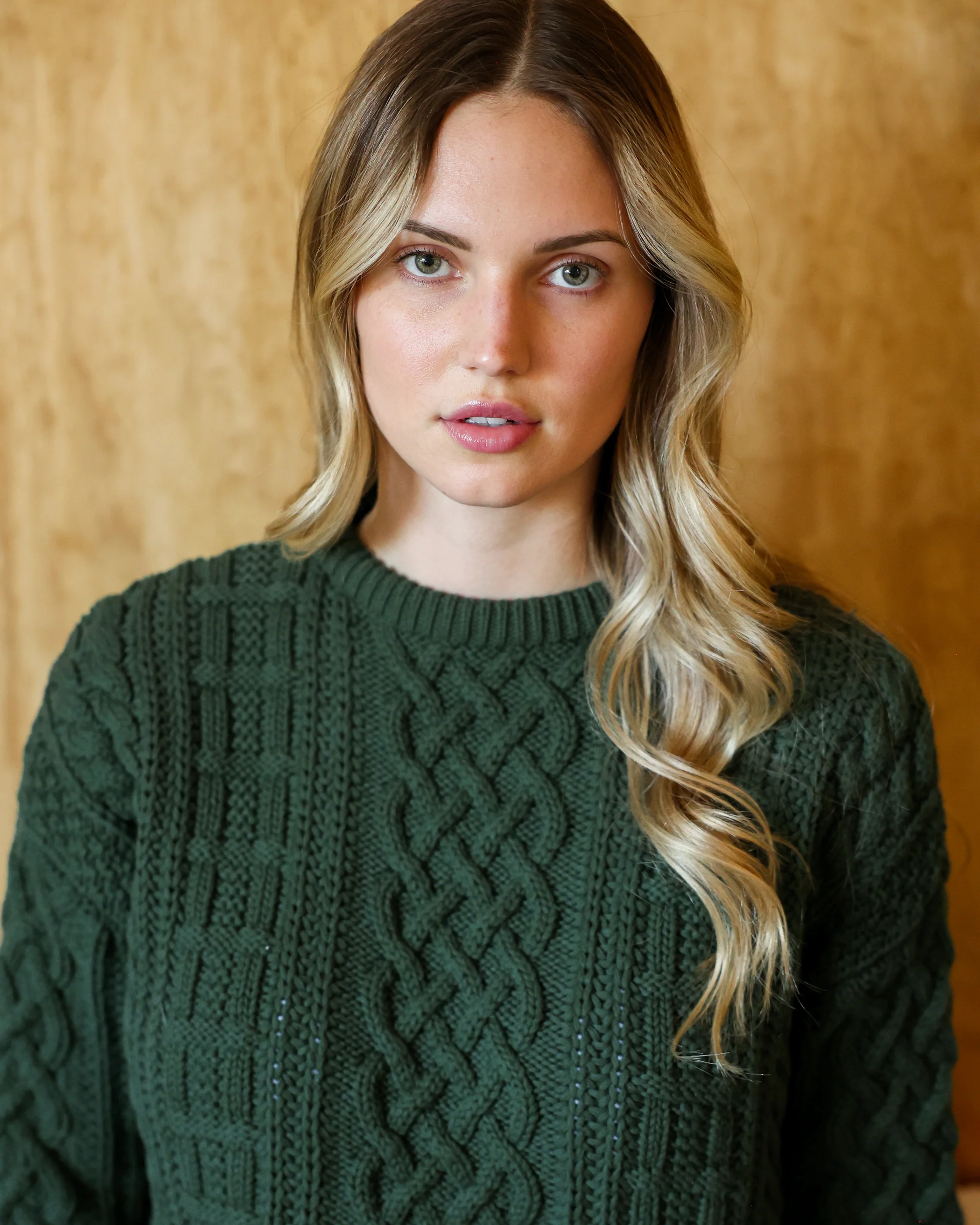 Ivy Cable Knit Sweater Forest - Unisex - Image 4