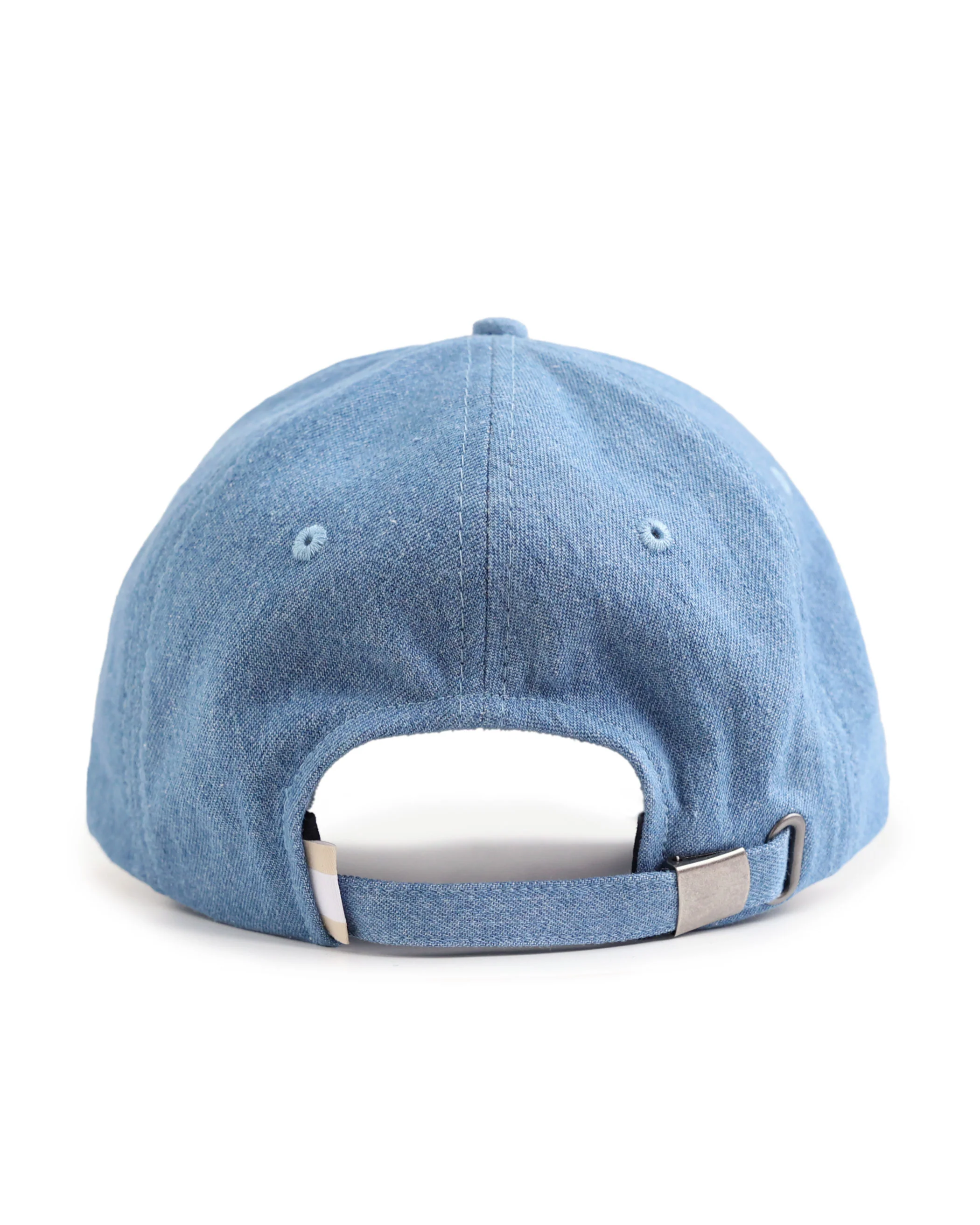 Kids Letter A Baseball Hat Denim - Image 2