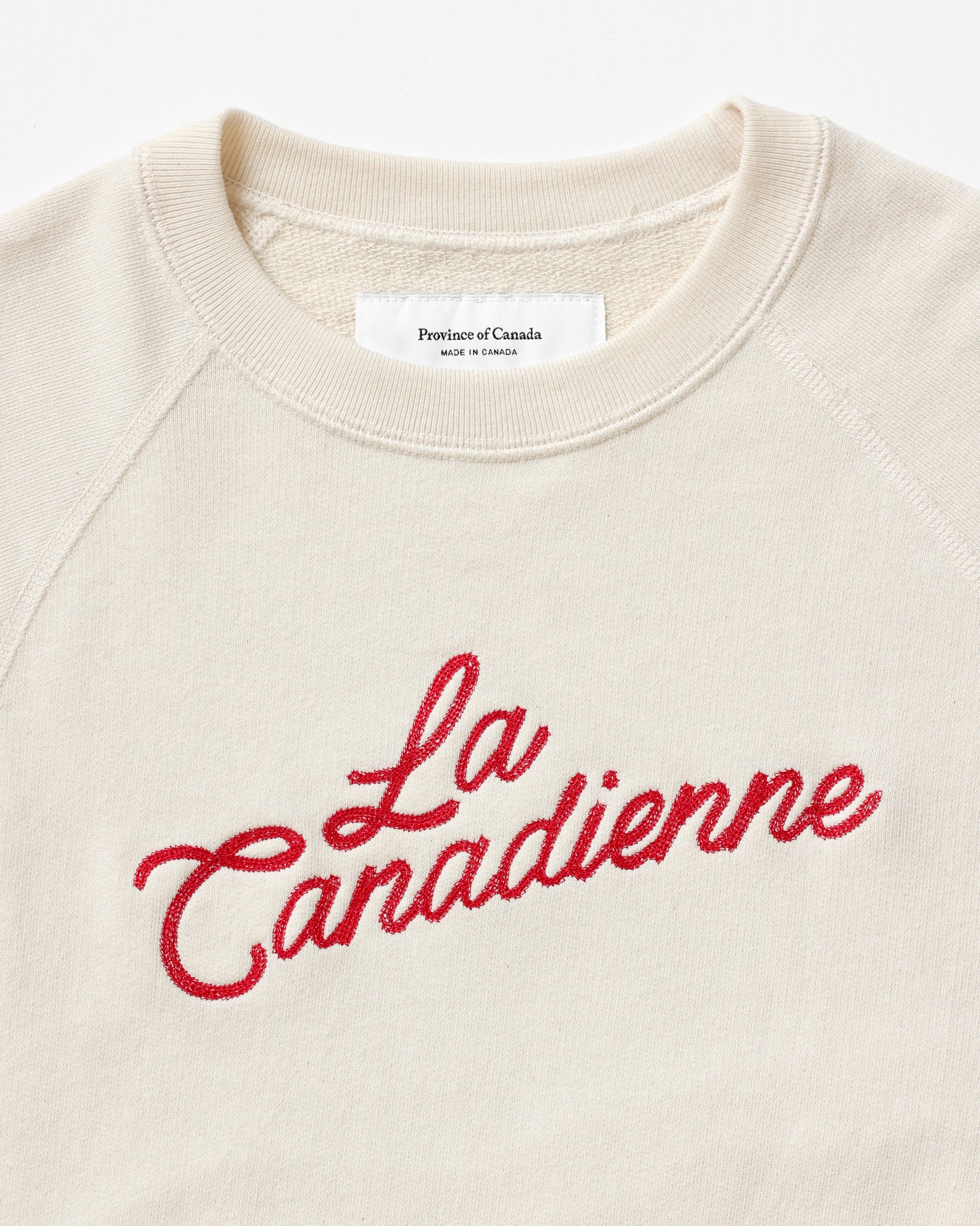 La Canadienne Sweatshirt Natural - Womens - Image 3