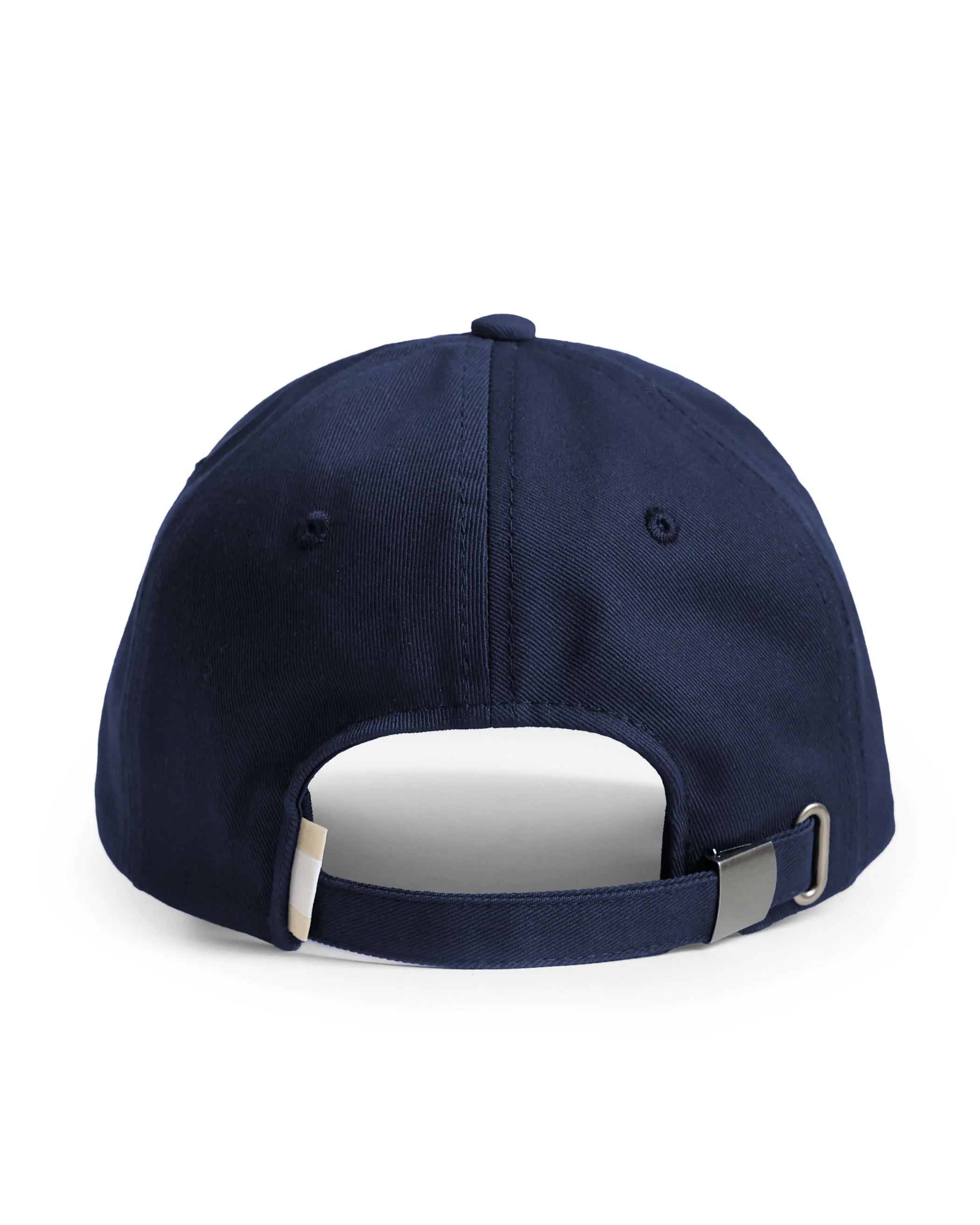 Letter H Baseball Hat Navy - Image 2