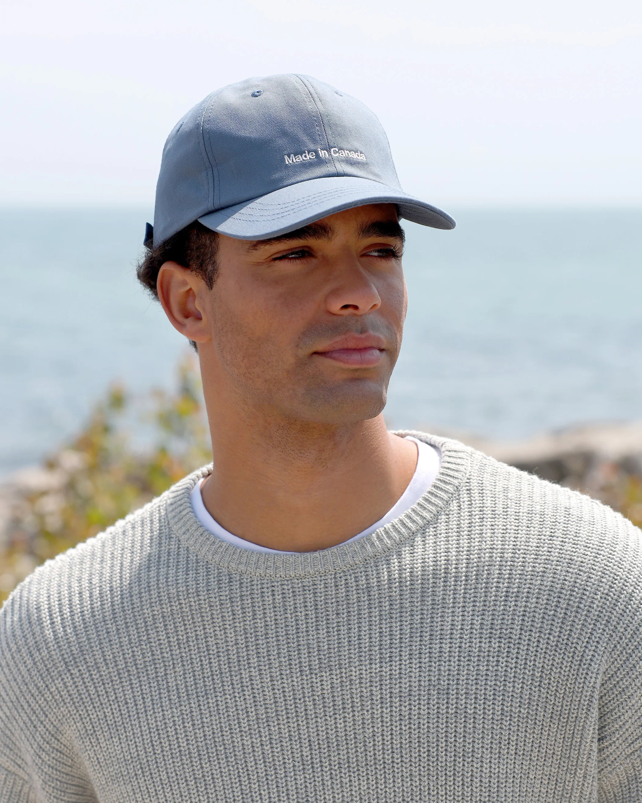 Made in Canada Baseball Hat Slate - Image 3