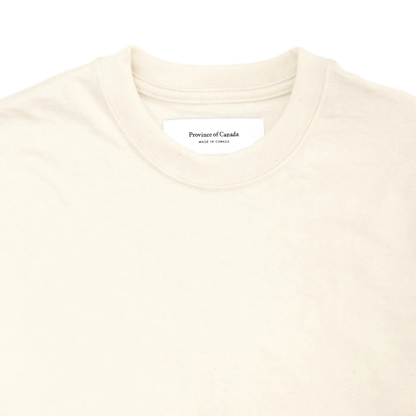 Monday Long Sleeve Crop Top Natural - Image 3