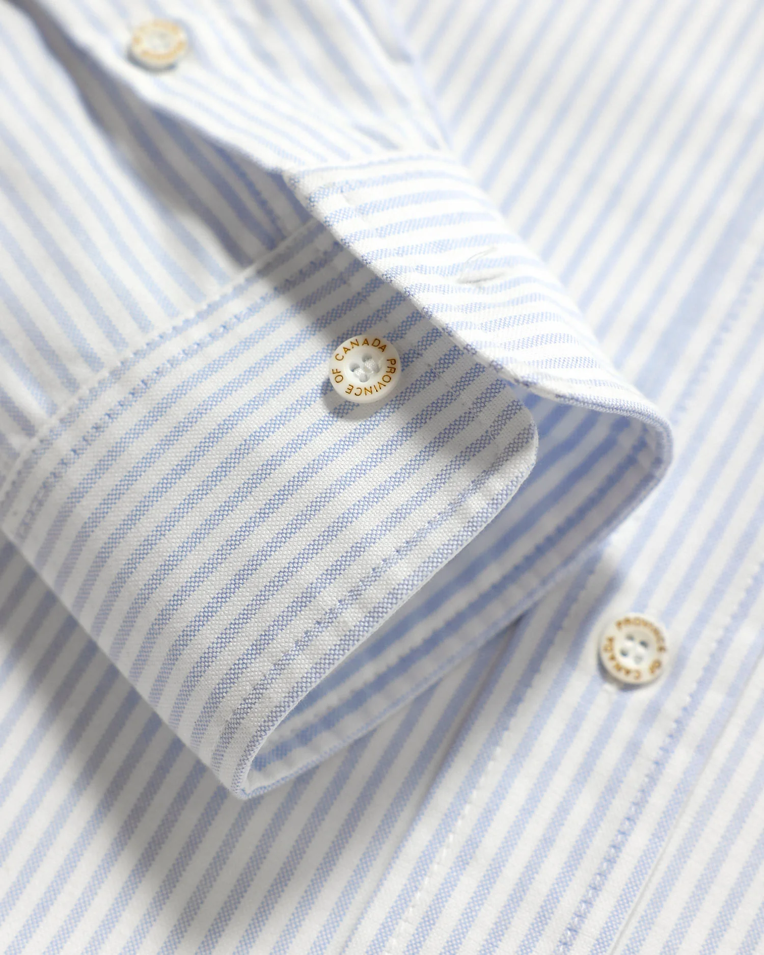Oxford Stripe Dress Blue - Image 5
