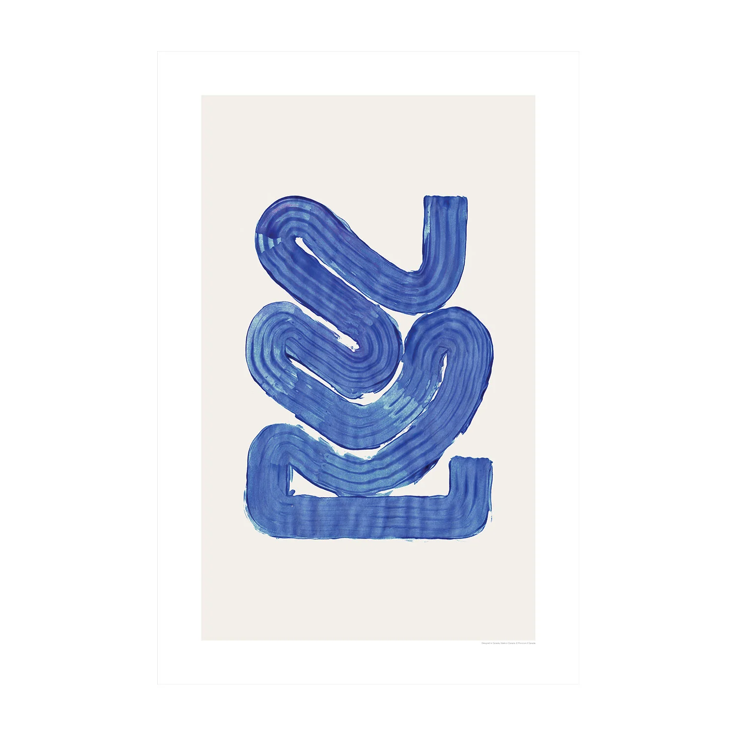 Path Print Blue - Image 6