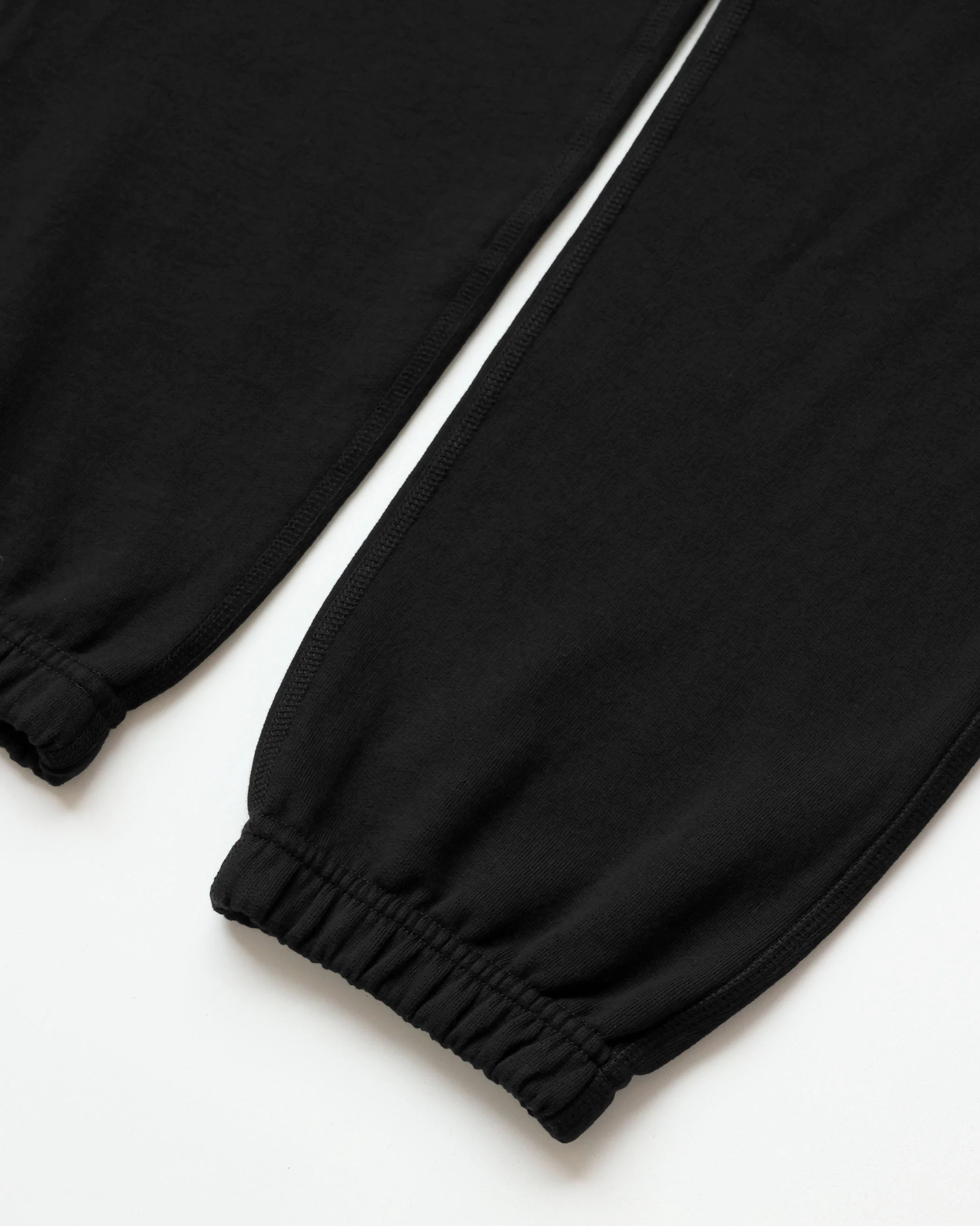 Relaxed French Terry Sweatpant Black - Unisex - Image 6