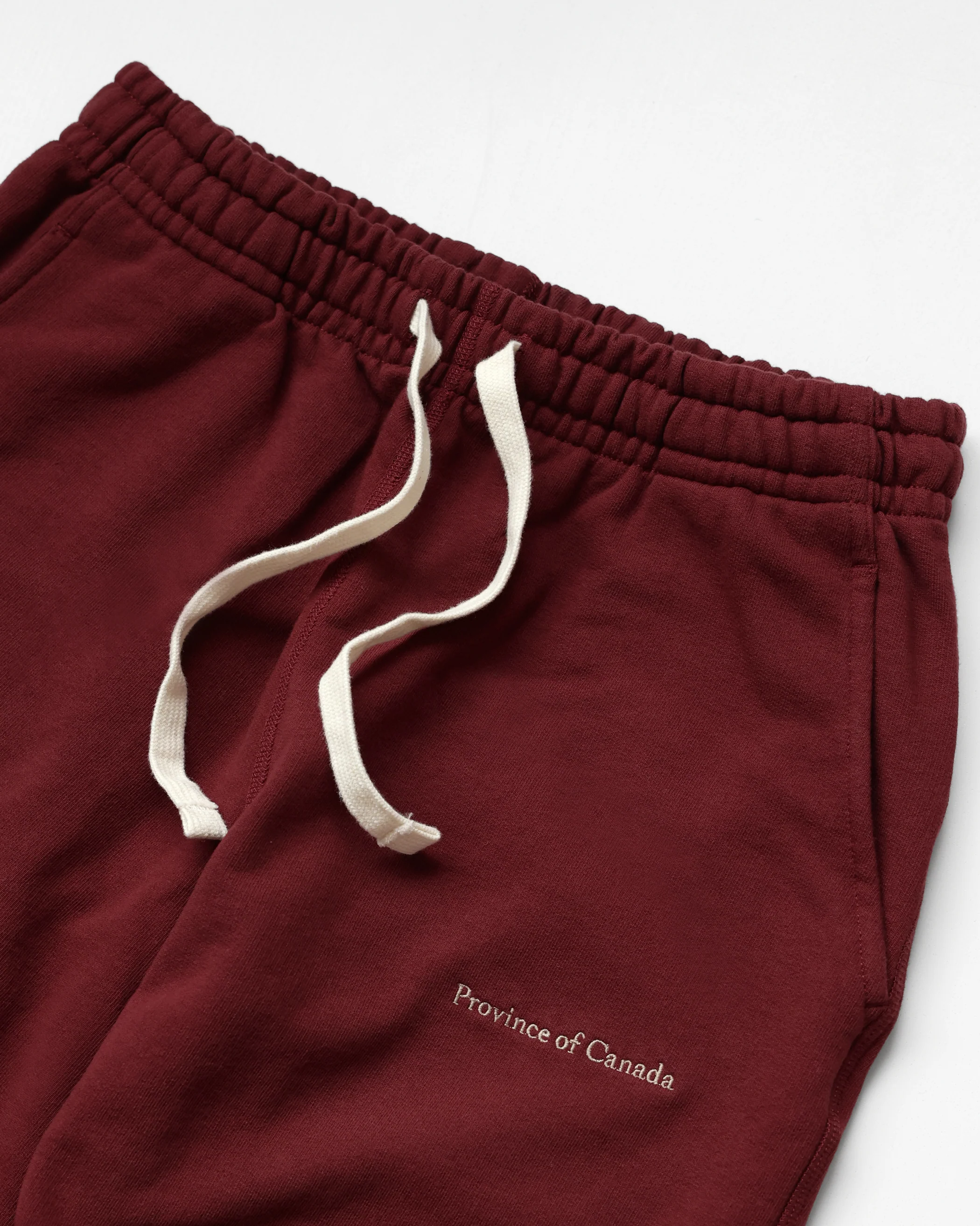 Relaxed French Terry Sweatpant Burgundy - Unisex - Image 3