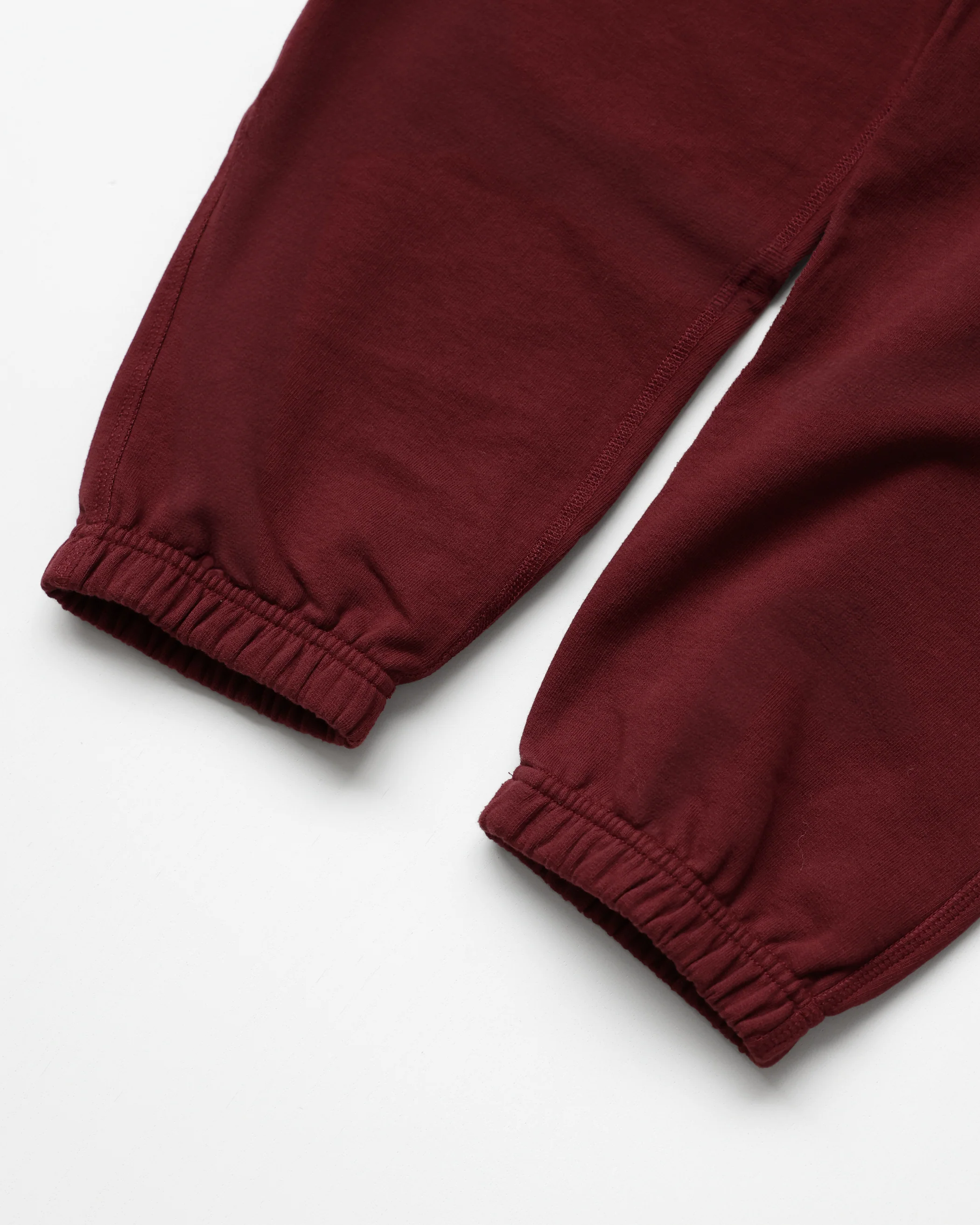 Relaxed French Terry Sweatpant Burgundy - Unisex - Image 4