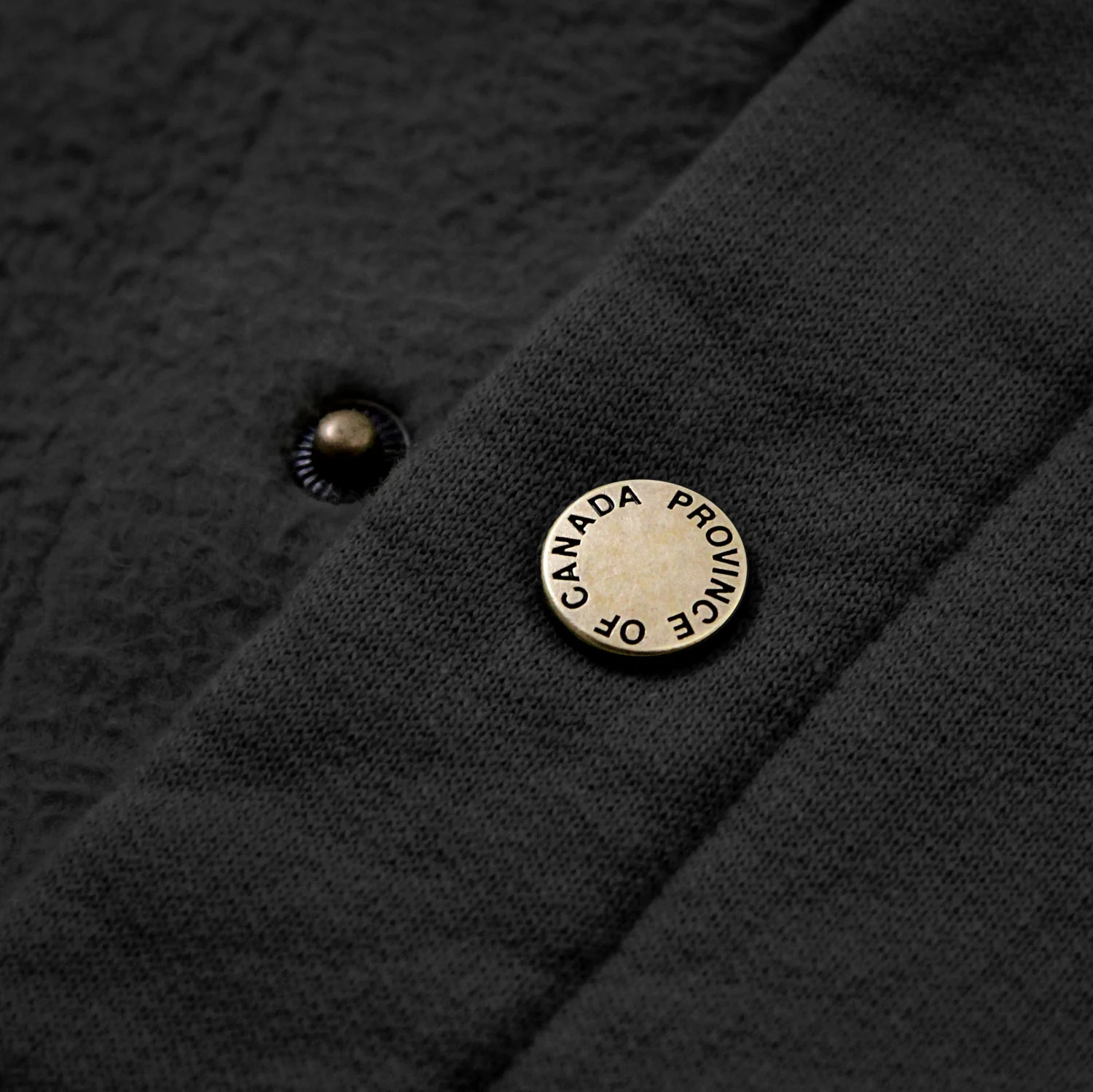 Reverse Fleece Pullover Black - Unisex - Image 7