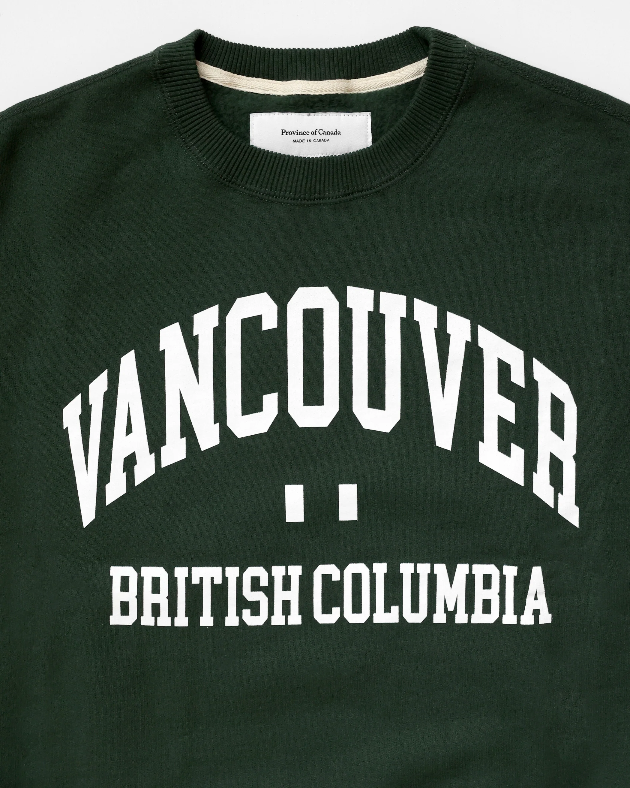 Vancouver Fleece Sweatshirt Forest - Unisex - Image 4