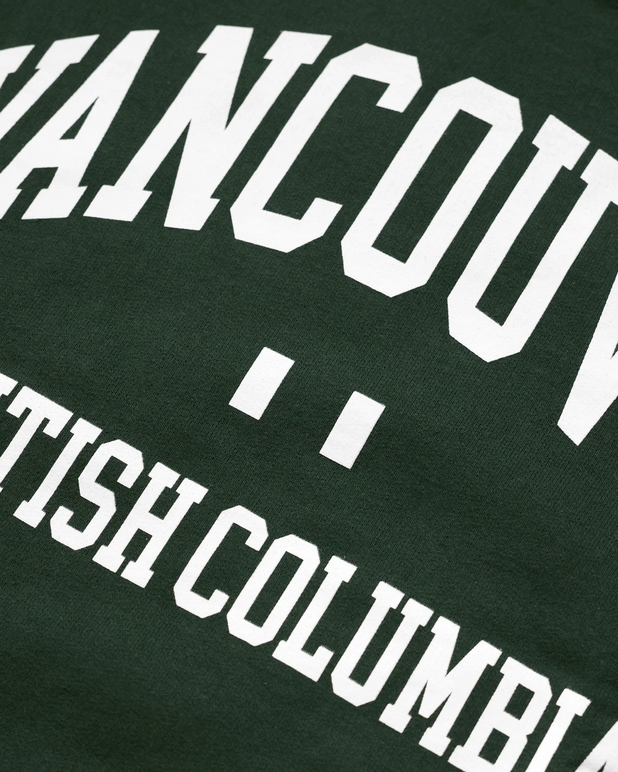 Vancouver Fleece Sweatshirt Forest - Unisex - Image 5
